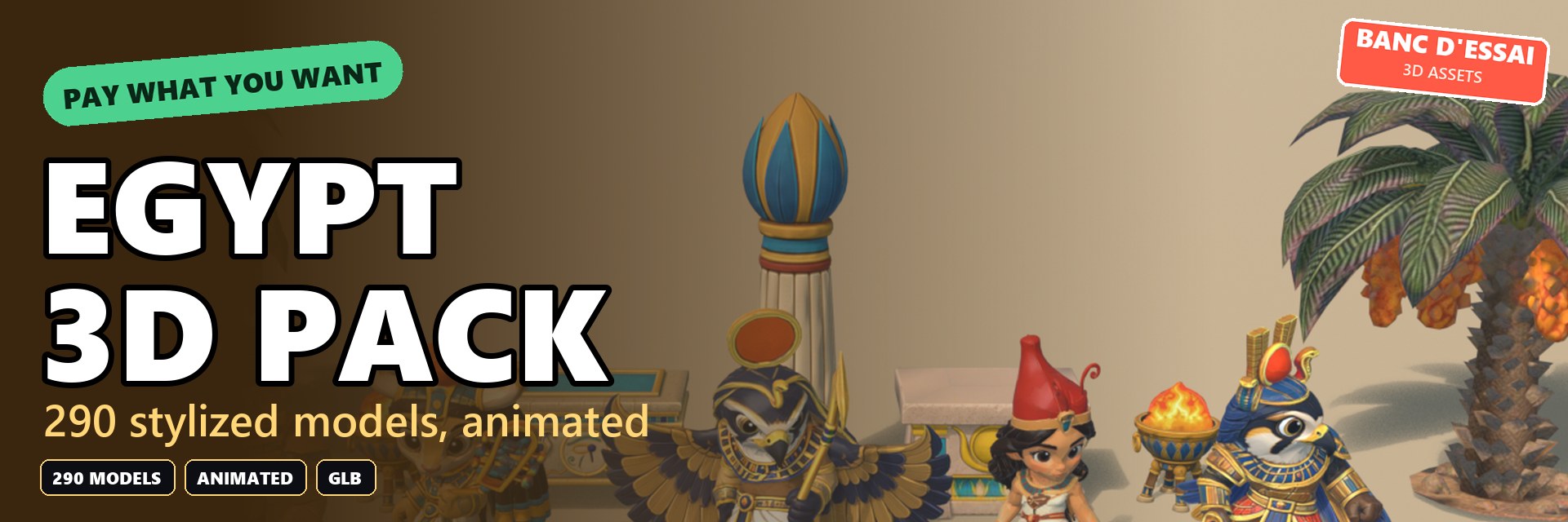 Egypt 3D Pack