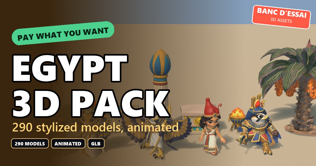 Egypt 3D Pack