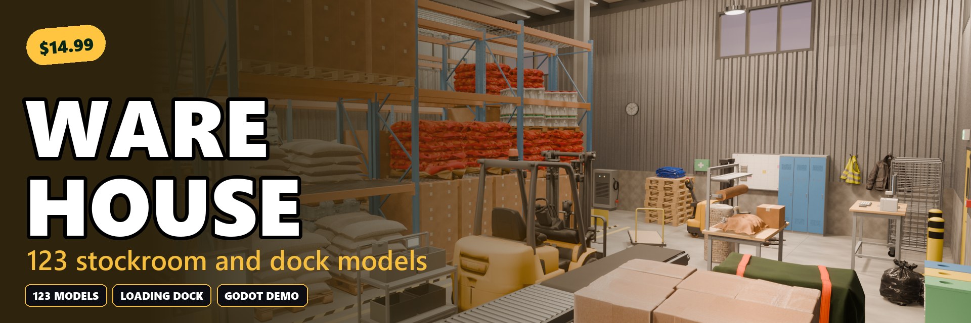 Warehouse & Stockroom Props