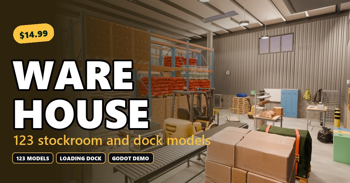Warehouse & Stockroom Props